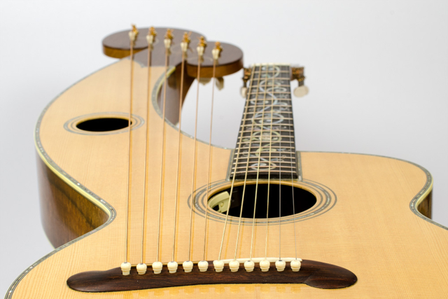 David Dart Dyer-Style Harp Guitar | #1-210 | May 2012