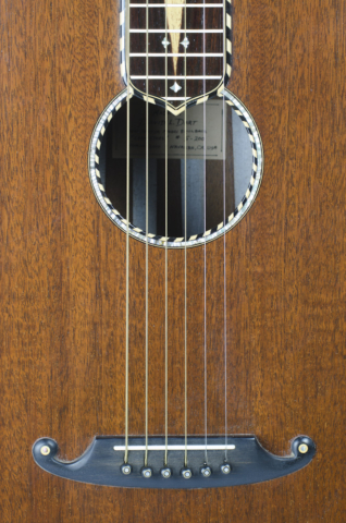 David Dart Mahogany Bowlback Steel Guitar - "Lady Steel"