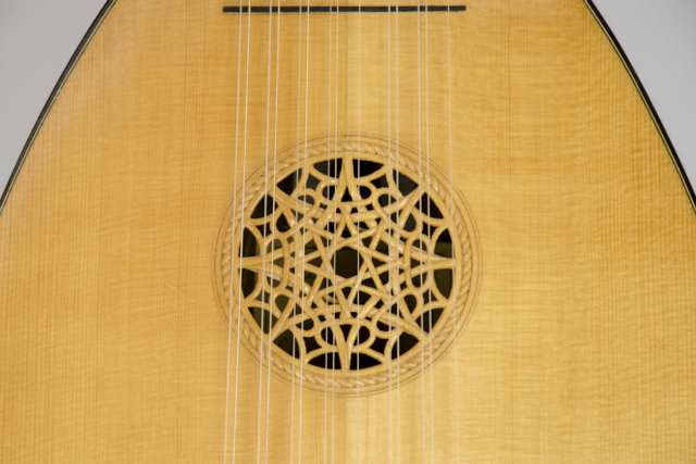 David Dart Eight-course Bass Lute, 1970