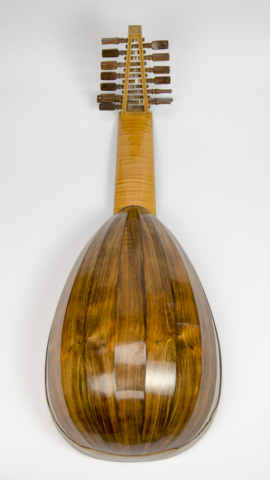 David Dart Eight-course Bass Lute, 1970