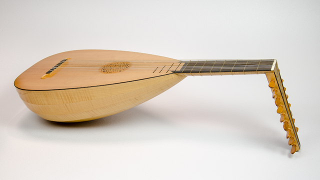 David Dart Maple & Spruce Lute