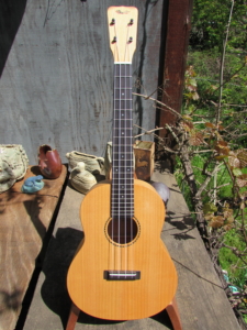 Monterey Cypress Tenor Ukulele (ladder-braced)