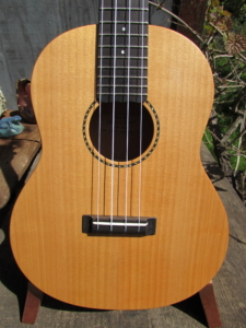 Monterey Cypress Tenor Ukulele (ladder-braced)