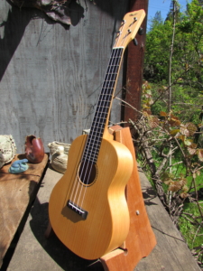 Monterey Cypress Tenor Ukulele (ladder-braced)