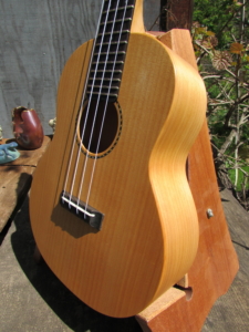 Monterey Cypress Tenor Ukulele (ladder-braced)