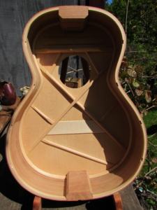 April 2019 - spruce & acacia "0"-size parlor guitar