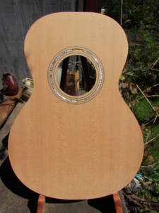 April 2019 - spruce & cherry "0"-size parlor guitar